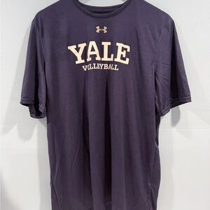 Under Armour Men's Navy Yale Volleyball Tee